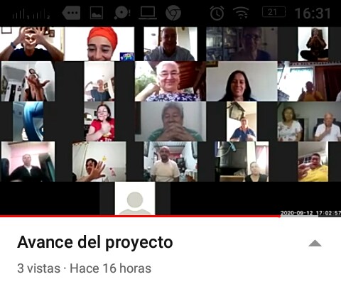 Sesion con adultos mayores